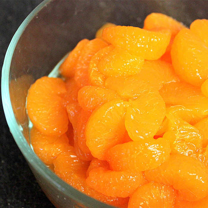 850g canned mandarin orange in light syrup
